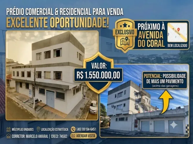 PRÉDIO À VENDA - EXCELENTE OPORTUNIDADE PARA INVESTIMENTO OU USO COMERCIAL