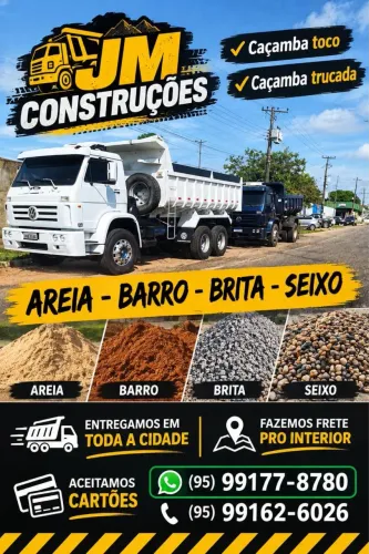 Areia-Barro-Brita-Seixo