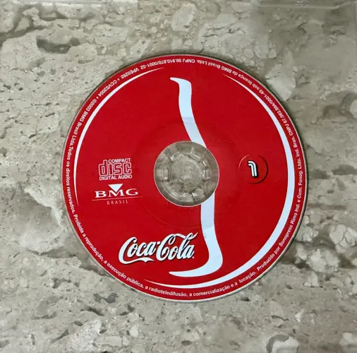 Mini cd Coca Cola vibe sound (rock nacional) 2004
