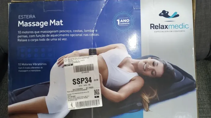 Esteira Massageadora nova na caixa