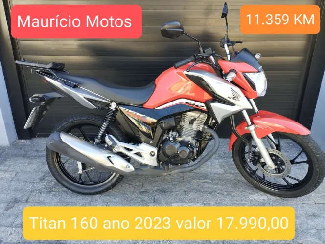 Honda cg 160 Titan 2023 km baixa nova. 
