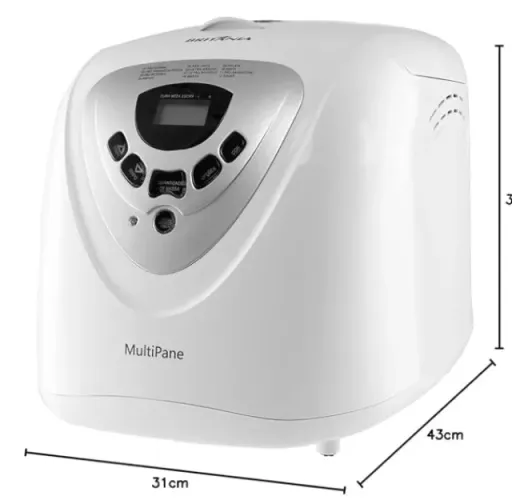 Panificadora, Multipane, 550W, Branco, 220v, Britânia, Nota Fiscal