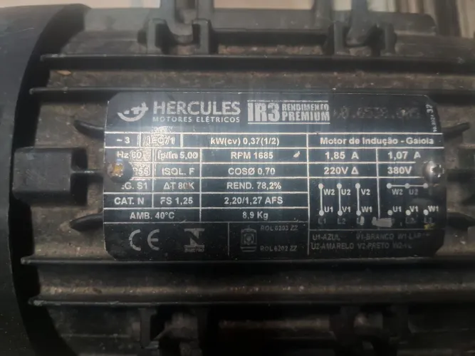 Motor trifasico 1.5