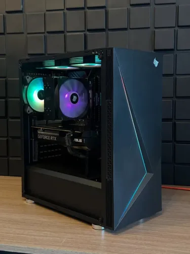 PC Gamer Ryzen 5 5600, RTX 3060 12GB, 32GB RAM, SSD 500GB, Asus Tuf B450M, Fonte 600W
