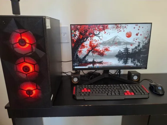 PC GAMER COMPLETO + MONITOR 24'P 4K