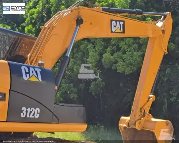Escavadeira Caterpillar 312C 2008 (ACEITA TROCA)