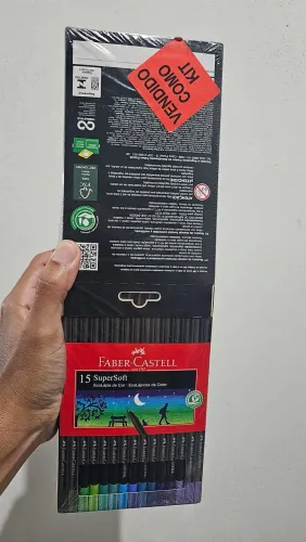 Kit com 12 caixa de lápis faber castell ( excelente para revenda)