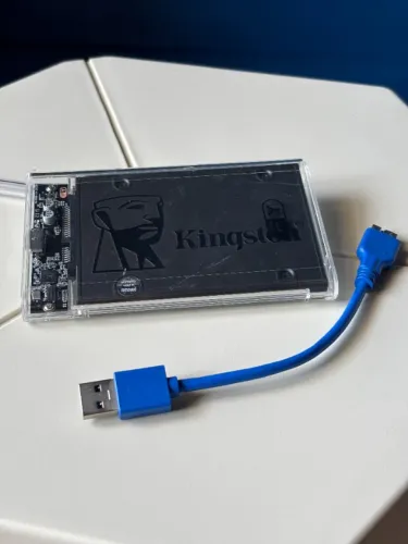 SSD Externo BACKUP. Kingston 240GB + Case USB