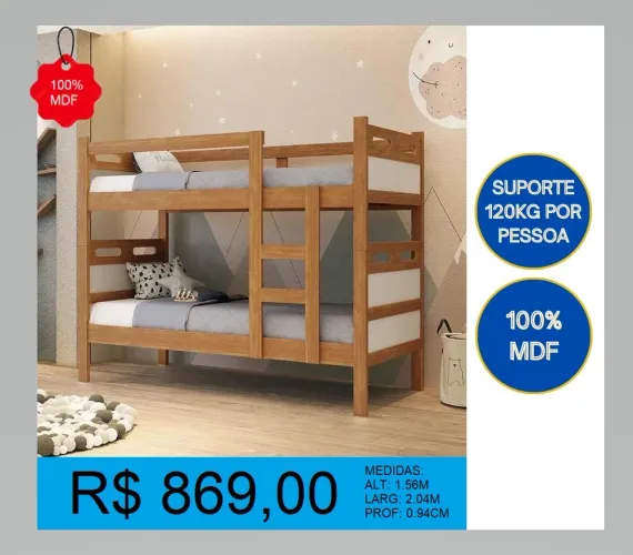 Beliche 100% MDF - a pronta entrega