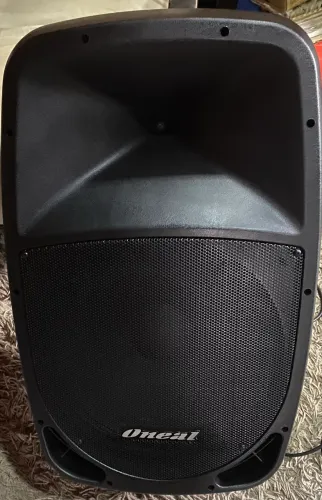 Caixa ativa oneal alto-falante de 15 de 300w som pega PENDRAIVE e Bluetooth 