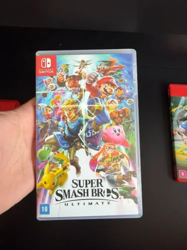 Super Smash Bros Switch Midia Fisica Seminovo
