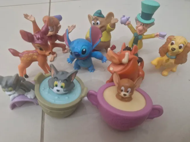 Miniaturas Action Figure- Disney Mc Donalds
