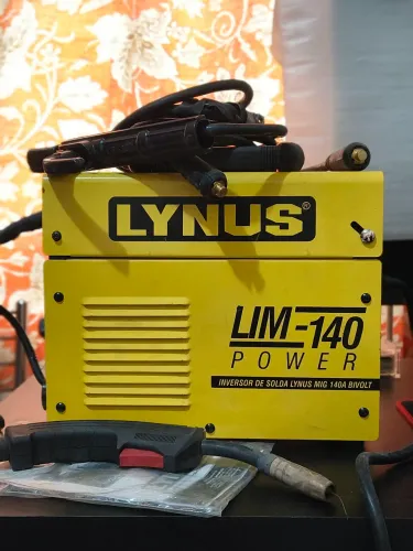 LYNUS Solda Inversora Multiprocesso TIG, MIG e Eletrodo 140A LIM-140 Power Bivolt<br>