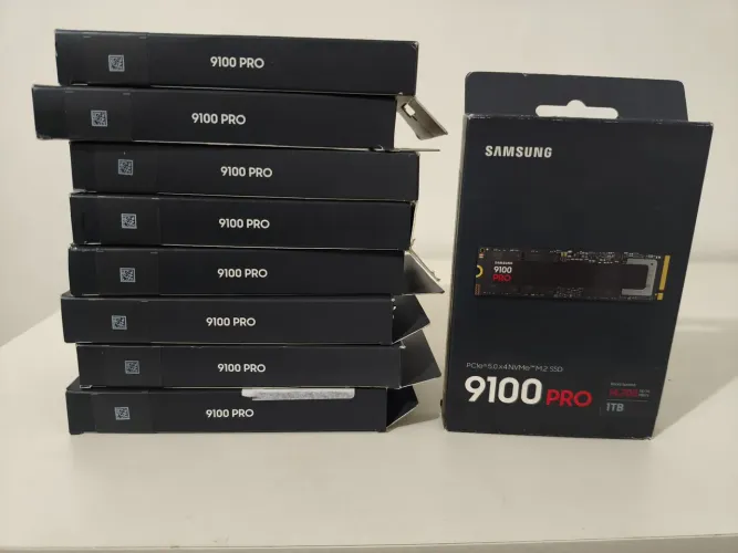 (Novo Lacrado) SSD MVME Samsung 9100 PRO 1TB Gen 5 14700mbs