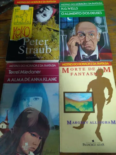 LIVROS MESTRES DO HORROR E DA FANTASIA