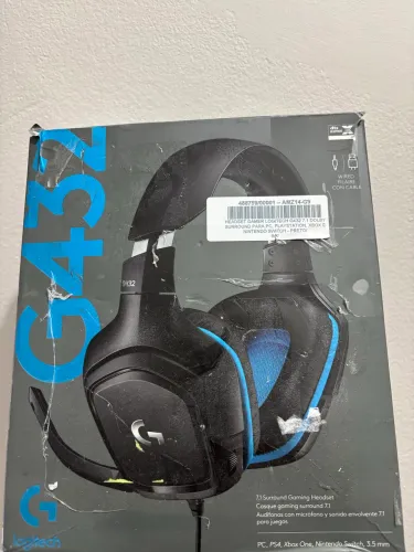 Headset Gamer Logitech G432