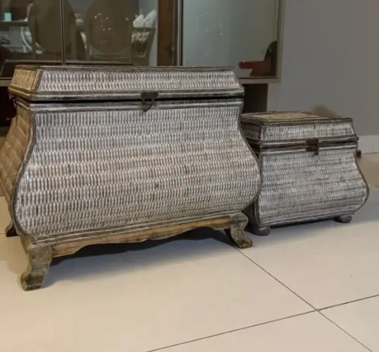 Conjunto de Baús de decoração