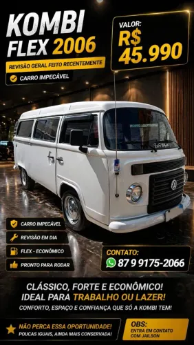 Volkswagen Kombi Standard 1.4 MI Total Flex 8V 2006