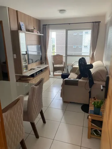 Apartamento mobiliado para LOCAÇÃO com 55 m² com 2 quartos sendo 1 suíte em Tirol - Natal