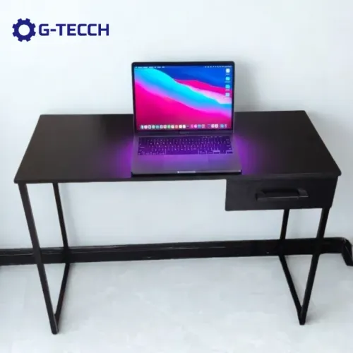 Mesa de Escritório com Gaveta 1M Multiuso Industrial para Computador Notebook de Estudo