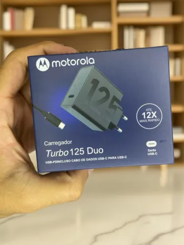 Carregador 125 Duo Motorola USB-C para USB-C an11