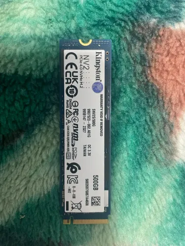 SSD NVME Kingston 500gb