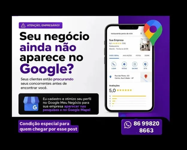 Coloco Sua Empresa no Google Maps