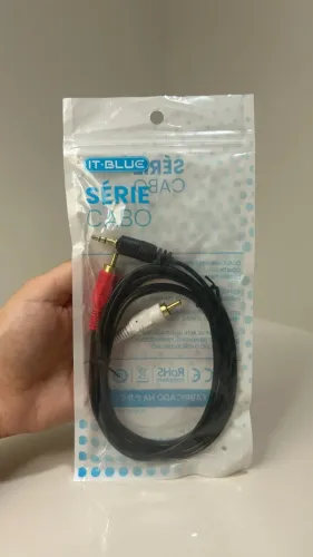 Cabo p2 para 2 RCA