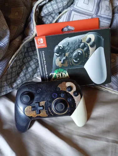 Switch Pro Controller 1 - edição Zelda Tears of the Kingdom