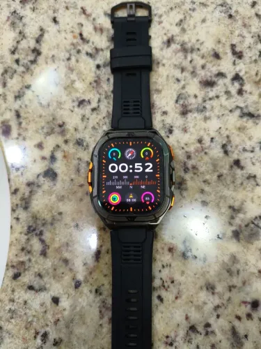 Smartwatch carbon raptor - prova dágua
