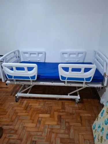CAMA HOSPITALAR COM COLCHÃO