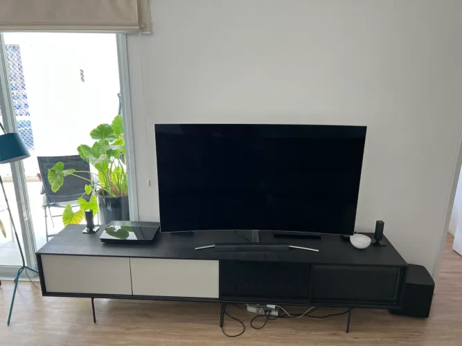 Rack / Centro de TV Dark Sega - madeira - 2,60m