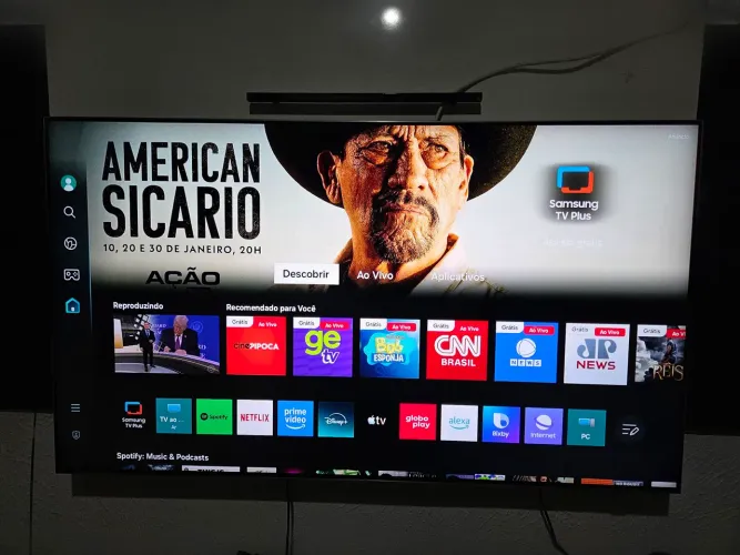 TV premium Samsung neo qled 55 polegadas 120hz