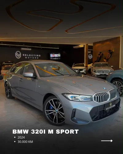 BMW 320I A 2.0 TB M Sport Activeflex 16V 4P 2024