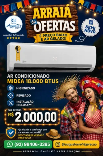 Vendo Midea 18000 btus