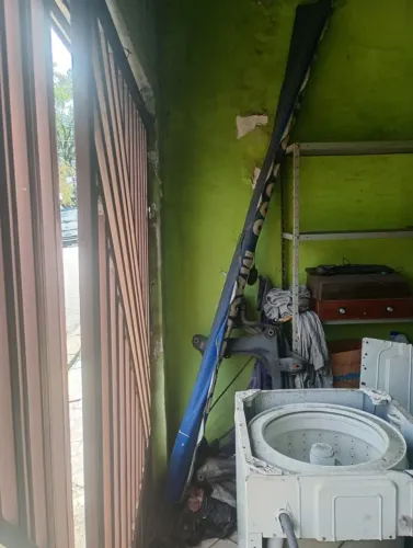Toldo azul