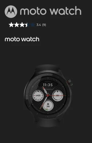 Motorola Watch lacrad/caixa