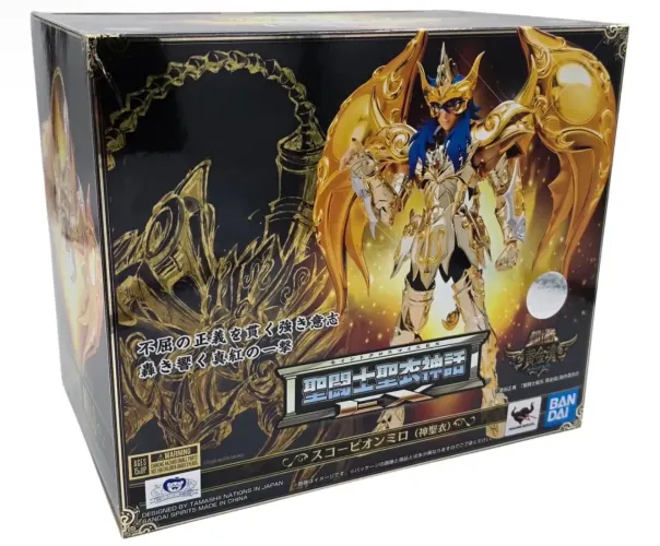 Milo de Escorpião SOG NOVO LACRADO Soul of Gold Cloth Myth EX - Cavaleiros do Zodíaco Miro
