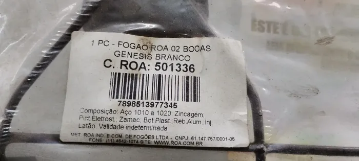 FOGAREIRO PARA ACAMPAMENTO 02 BOCA