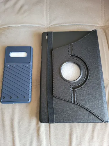 Capa Protetora p/ Samsung Galaxy Tab S6 Lite, e Capa Protetora Samsung Galaxy S10+