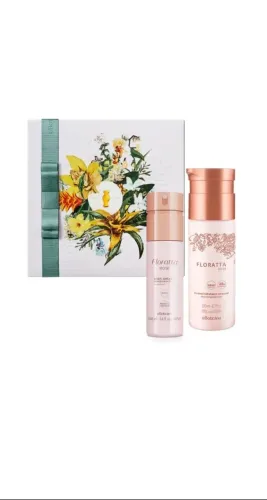 Kit Floratta Rosé body spray e hidratante
