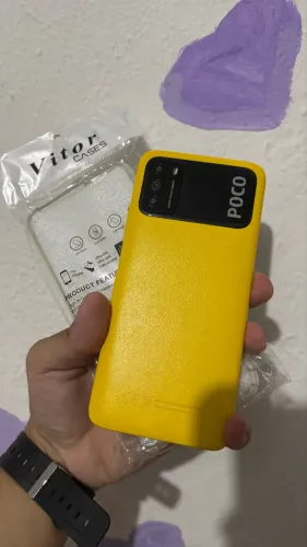POCO M3 128GB - Excelente estado! Cor amarela exclusiva, linda e diferenciada