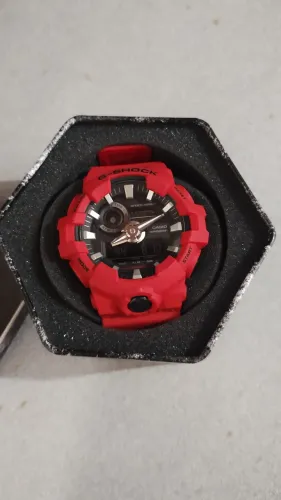RELÓGIO CASIO G-SHOCK GA-700 VERMELHO