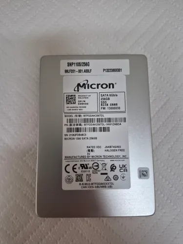 SSD SATA 256GB Micron NOVO