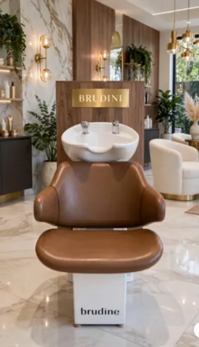 Lavatório Brudine super luxo couro !