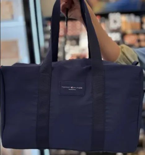 bolsa esportiva / mala de viagem, tommy hilfiger, azul, original, nova, NUNCA USADA!