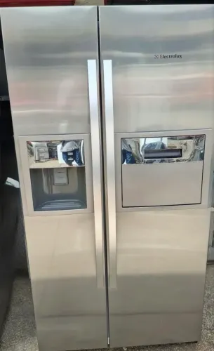 Geladeira Electrolux inox Side by Side Grande Entrego Grátis