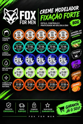 Creme modelador Fox for men