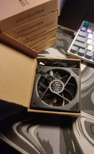 Kit 6x fan PRISM 5 PRO 120mm ARGB 5V 3-Pinos (NOVA LACRADA) 