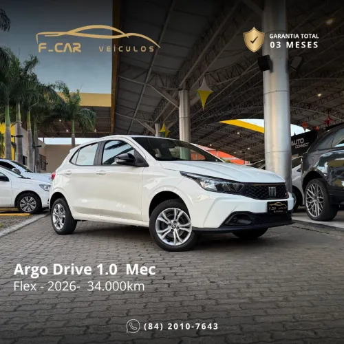 Fiat Argo Drive 1.0 6V Flex 2026
